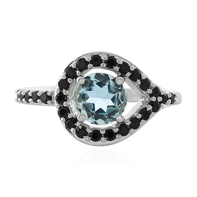 Sky Blue Topaz Silver Ring