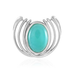 Amazonite Silver Pendant