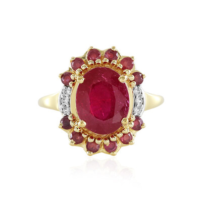 Madagascar Ruby Silver Ring