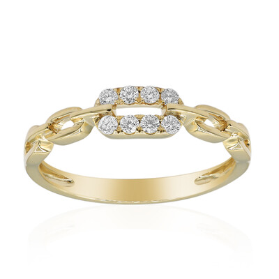 14K SI2 (H) Diamond Gold Ring (CIRARI)