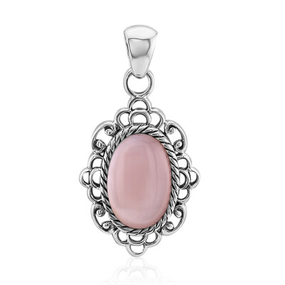 Australian Pink Opal Silver Pendant (Art of Nature)