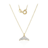 I3 (I) Diamond Silver Necklace