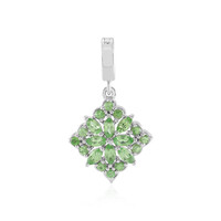 Tsavorite Silver Pendant