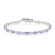 Tanzanite Silver Bracelet