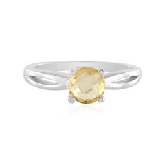 Citrine Silver Ring