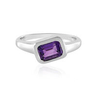 Siberian Amethyst Silver Ring