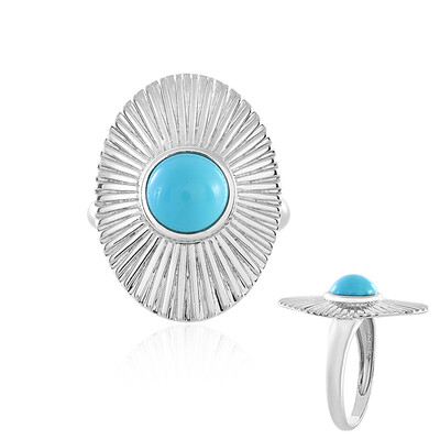 Sleeping Beauty Turquoise Silver Ring (de Melo)