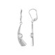 Zircon Silver Earrings (MONOSONO COLLECTION)