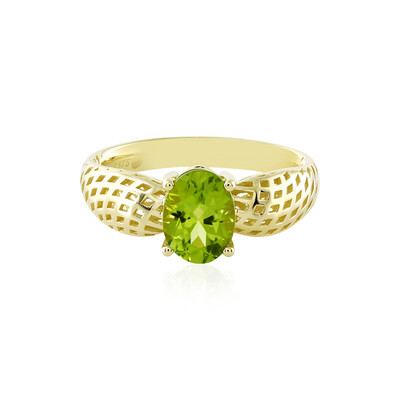 9K Peridot Gold Ring (Ornaments by de Melo)