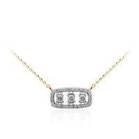 18K SI1 (G) Diamond Gold Necklace