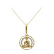 14K SI2 (H) Diamond Gold Necklace (Smithsonian)