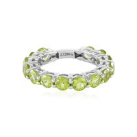 Peridot Silver Ring