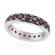 Mozambique Garnet Silver Ring