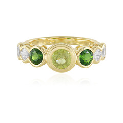 Sphene Silver Ring