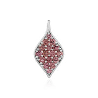 Malaya Garnet Silver Pendant