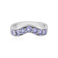 Tanzanite Silver Ring