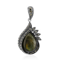 Labradorite Silver Pendant (Annette classic)