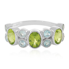 Peridot Silver Ring