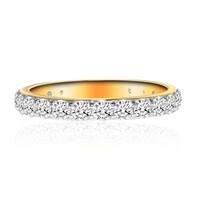 18K IF (D) Diamond Gold Ring