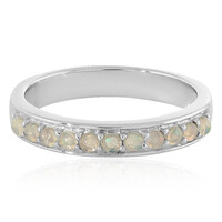 Welo Opal Silver Ring