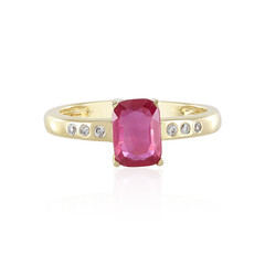 Madagascar Ruby Silver Ring