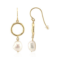 Freshwater pearl Silver Earrings (TPC)