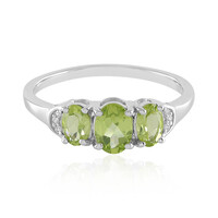 Peridot Silver Ring