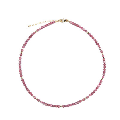 Rhodonite Silver Necklace