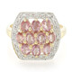 18K Unheated Padparadscha Sapphire Gold Ring (AMAYANI)