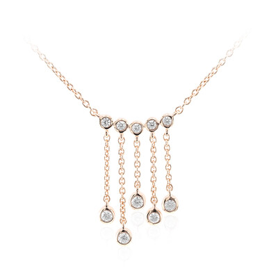 Zircon Silver Necklace (M de Luca)