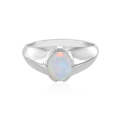 Welo Opal Silver Ring