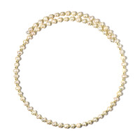 White Freshwater Pearl Steel Choker (Riya)