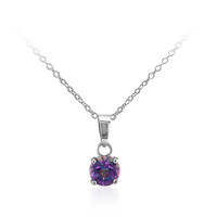 Mystic Topaz Silver Necklace