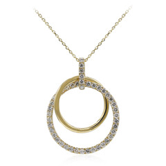 14K I1 (H) Diamond Gold Necklace (CIRARI)