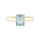 Brazilian Aquamarine Silver Ring