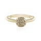 9K I2 Champagne Diamond Gold Ring (de Melo)