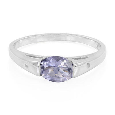 Madagascar Iolite Silver Ring