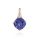 14K Unheated Luc Yen Sapphire Gold Pendant (AMAYANI)