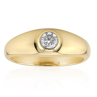 9K SI1 (G) Diamond Gold Ring