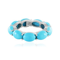 Sleeping Beauty Turquoise Silver Ring