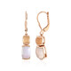 Rose Quartz Silver Earrings (KM by Juwelo)