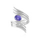 Tanzanite Silver Ring (de Melo)