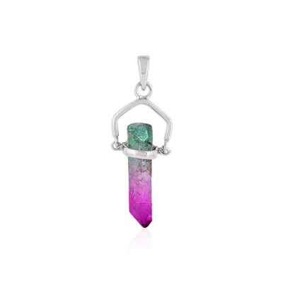 Bi Colour Quartz Silver Pendant (MONOSONO COLLECTION)