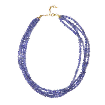 Tanzanite Silver Necklace