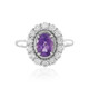 Uruguayan Amethyst Silver Ring