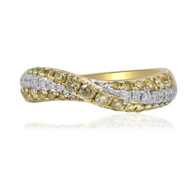 14K SI1 Yellow Diamond Gold Ring (CIRARI)