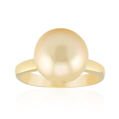 Kabira Golden South Sea Pearl Silver Ring