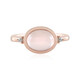 Rose Quartz Silver Ring