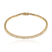 14K I1 (H) Diamond Gold Bracelet (CIRARI)