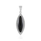 Black Onyx Silver Pendant